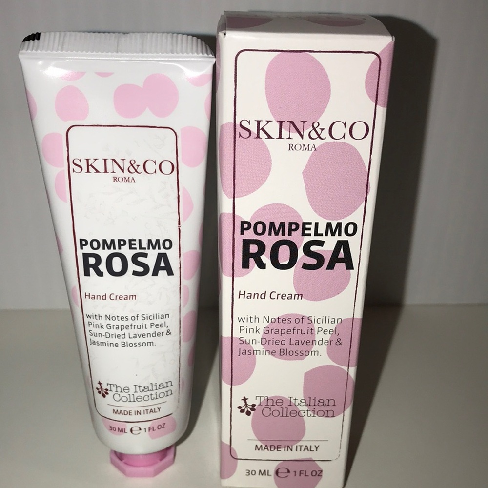 Skin & Co Pompelmo Rosa hand cream 1oz NEW